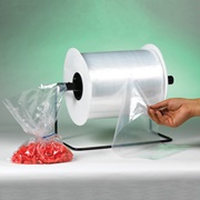 Gusseted Poly Bags on a Roll