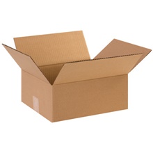 12 x 10 x 5" Flat Corrugated Boxes