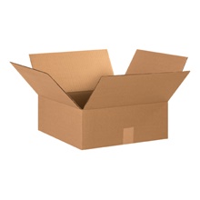 15 x 15 x 6" Flat Corrugated Boxes
