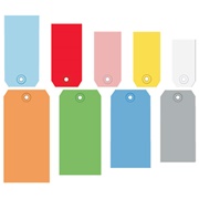Colored Shipping Tags