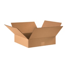 16 x 16 x 3" Flat Corrugated Boxes