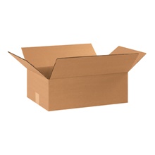 17 1/4 x 11 1/4 x 5" Flat Corrugated Boxes