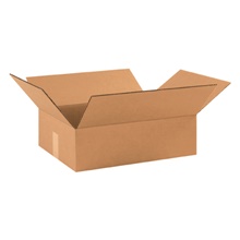 17 x 13 x 5" Flat Corrugated Boxes