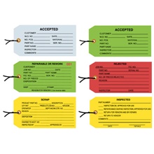 Inspection Tags - Pre-Strung