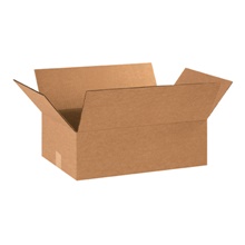18 x 12 x 6" Flat Corrugated Boxes