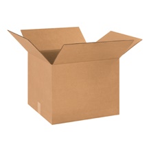 18 1/4 x 15 1/8 x 14" Corrugated Boxes for 4 Hexpand 3 Bottle Shipper Inserts