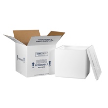 13 x 13 x 12 1/2" Insulated Shipping Kit