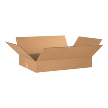 24 x 16 x 4" Flat Corrugated Boxes