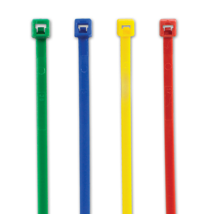 Cable ties for bundling and organizing in the warehouse
