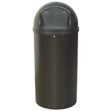 Rubbermaid® Marshal® Domed Trash Cans