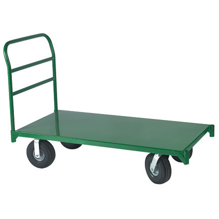Material handling carts and equipment for a warehouse