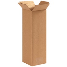 4 x 4 x 12" Tall Corrugated Boxes