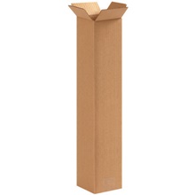 4 x 4 x 20" Tall Corrugated Boxes