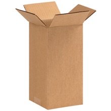 5 x 5 x 10" Tall Corrugated Boxes