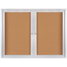 Enclosed Aluminum Frame Cork Boards