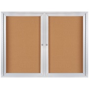 Enclosed Aluminum Frame Cork Boards