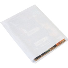 White Flat Merchandise Bags