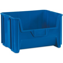 19 7/8 x 15 1/4 x 12 7/16" Blue Giant Stackable Bins