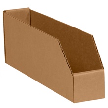 2 x 18 x 4-1/2" Kraft Bin Boxes