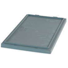 26 5/8 x 18 1/4" Gray Stack & Nest Lids