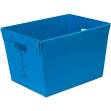 23 x 15 x 16" Blue Space Age Totes
