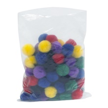 Everywhere Essentials Flat Poly Bags - 1 Mil