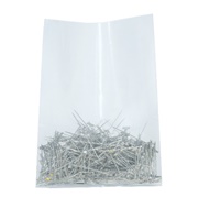 Everywhere Essentials Flat Poly Bags - 4 Mil