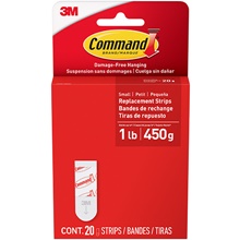 Command™ Small Foam Replacement Strips - 17022-20ESF
