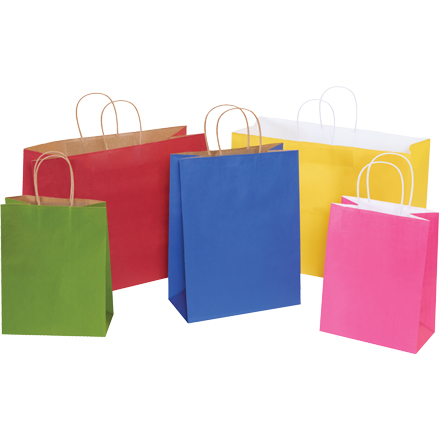Colored Shopping Bags