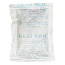 3 x 4 x 1/4" Tyvek® Clay Desiccants - 5 Gallon Pail