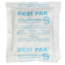 5 x 5 1/2 x 1/2" Tyvek® Clay Desiccants - 34 Gal Drum
