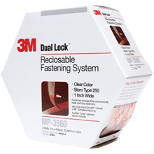 1" x 15' Clear  3M™ MP3560 Dual Lock™ Mini Pack Fasteners