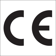 1 x 1" - "C E" Regulated Labels