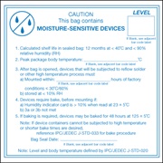Moisture Sensitive Label