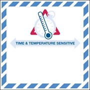 Time and Temperature Label
