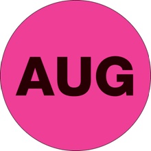 Months of the Year Inventory Labels