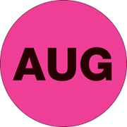 Months of the Year Inventory Labels