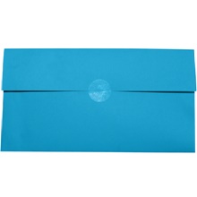 Clear Wafer Seal Labels - Jumbo Rolls