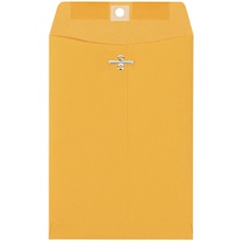 6 x 9" Kraft Clasp Envelopes