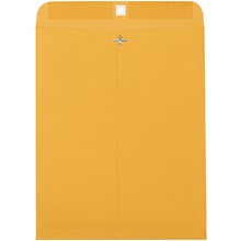 12 x 15 1/2" Kraft Clasp Envelopes