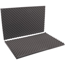 24 x 36 x 2" Charcoal Convoluted Foam Sets