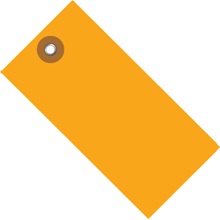 5 1/4" x 2 5/8" Orange Tyvek® Shipping Tag