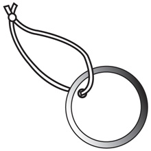 Metal Rim Tags