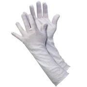 Cotton Inspection Gloves - 2.5 oz. Extended Cuff