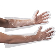 Poly Gloves - Elbow Length