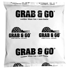 6 1/4" x 6" x 1" Single-Use Economy Cold Pack