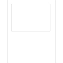 6 13/16 x 4 3/4" Label Size Integrated Labels