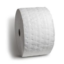48" x 150'  1/2" Thick White ecoMAX® Cellulose Wadding Slit at 24" Perf at 12"