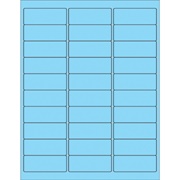 Fluorescent Rectangle Laser Labels