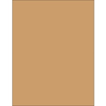 8 1/2 x 11" Kraft Blockout Laser Labels
